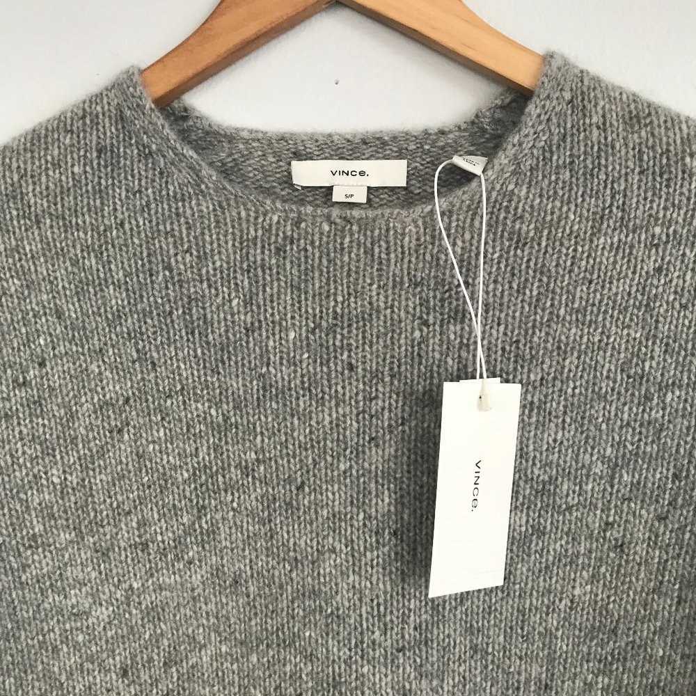 VINCE Clean Trim Cashmere Sweater